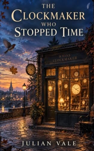 Cover of The Clockmaker Who Stopped Time by Julian Vale
