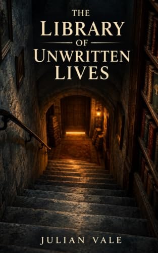 Cover of The Library of Unwritten Lives by Julian Vale